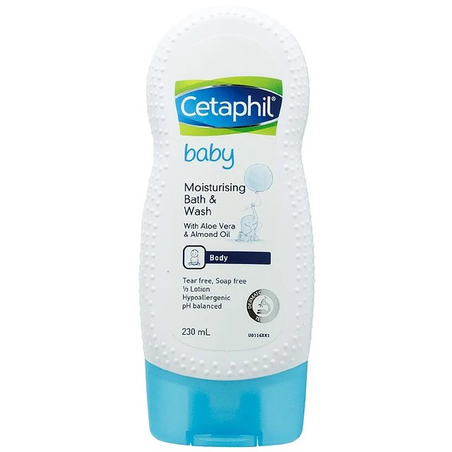 Cetaphil Baby Moisturizing Wash & Bath - Chân ái dưỡng ẩm toàn thân