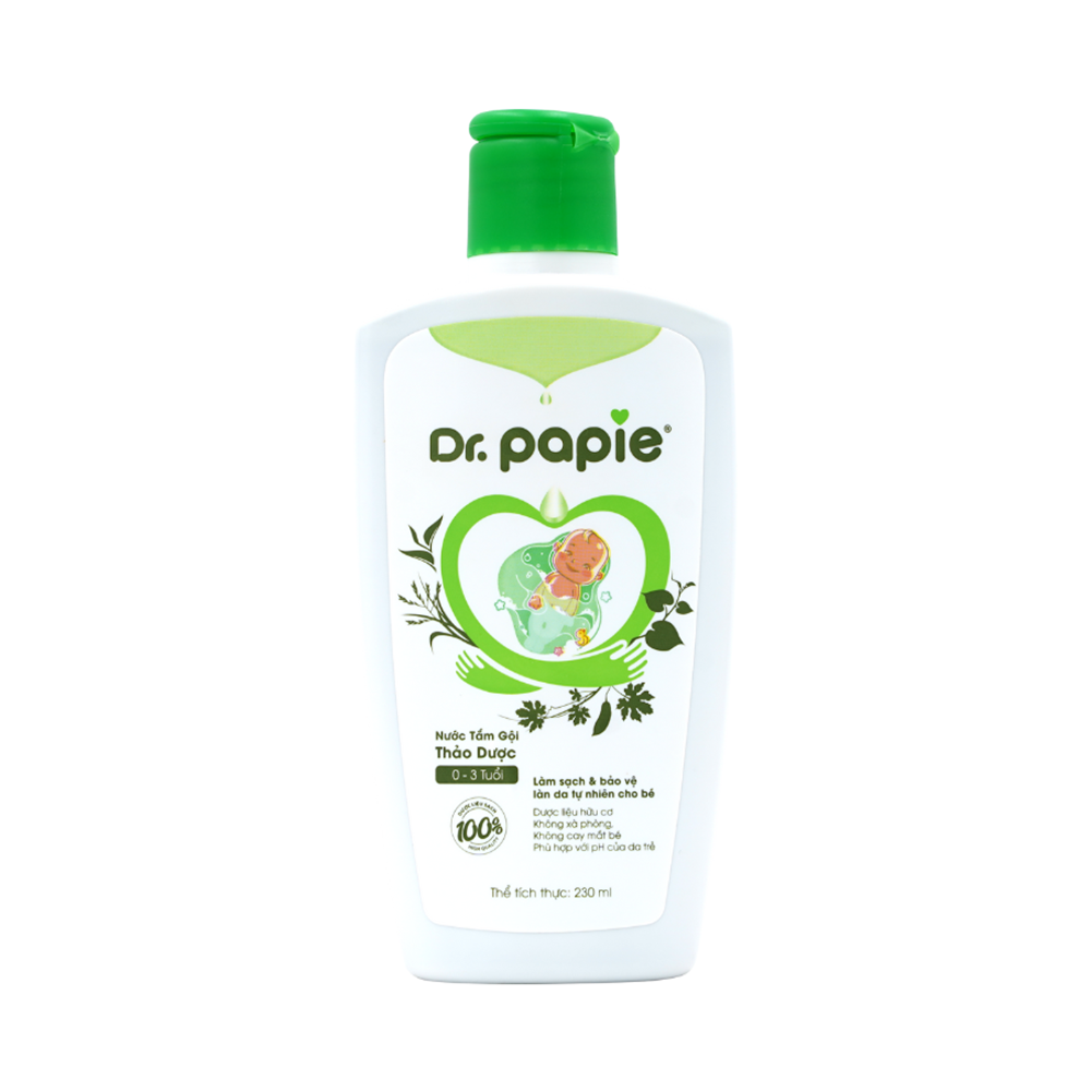 Sữa tắm cho bé viêm da cơ địa Dr.Papie